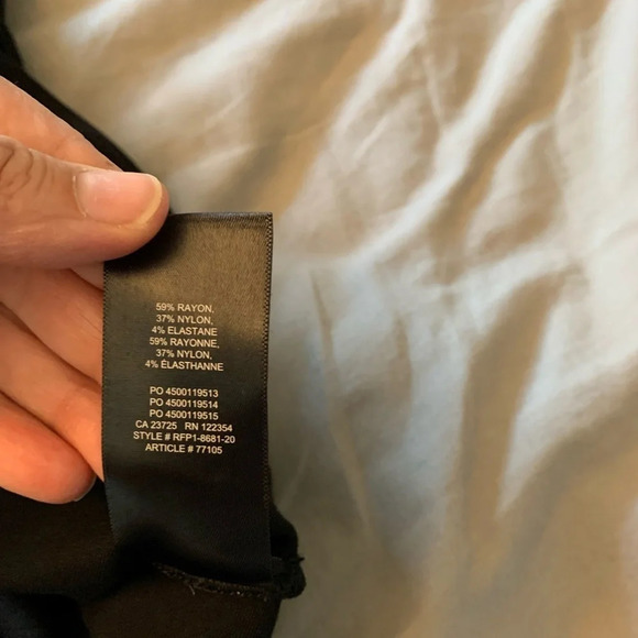 Babaton Harrington Mini Bodycon Dress Black size 8 party dress effortless chic - Picture 12 of 15